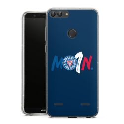 Carry Case Hülle Transparent/glitter ohne Band