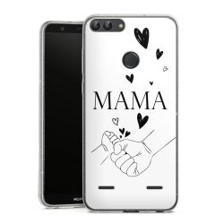 Carry Case Hülle Transparent/glitter ohne Band