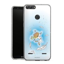 Carry Case Hülle Transparent/glitter ohne Band