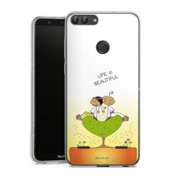 Carry Case Hülle Transparent/glitter ohne Band