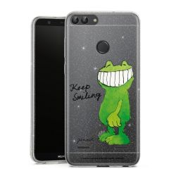 Carry Case Hülle Transparent/glitter ohne Band