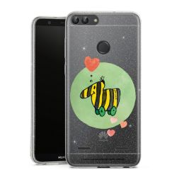 Carry Case Hülle Transparent/glitter ohne Band