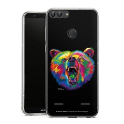 Carry Case Hülle Transparent/glitter ohne Band