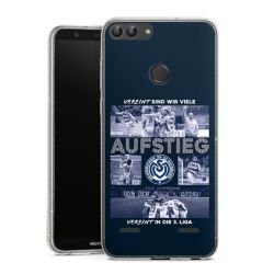 Carry Case Hülle Transparent/glitter ohne Band