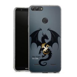 Carry Case Hülle Transparent/glitter ohne Band