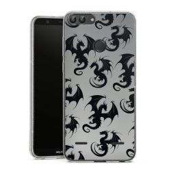 Carry Case Hülle Transparent/glitter ohne Band