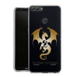 Carry Case Hülle Transparent/glitter ohne Band