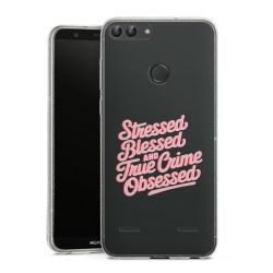 Carry Case Hülle Transparent/glitter ohne Band