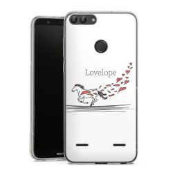 Carry Case Hülle Transparent/glitter ohne Band