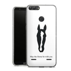 Carry Case Hülle Transparent/glitter ohne Band