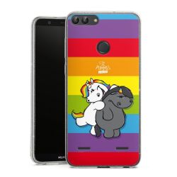 Carry Case Hülle Transparent/glitter ohne Band