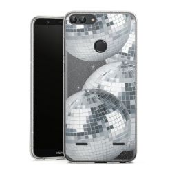 Carry Case Hülle Transparent/glitter ohne Band