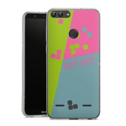 Carry Case Hülle Transparent/glitter ohne Band