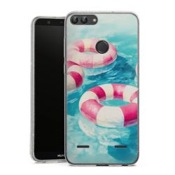 Carry Case Hülle Transparent/glitter ohne Band