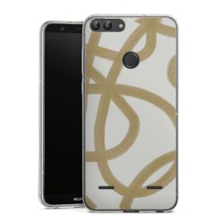 Carry Case Hülle Transparent/glitter ohne Band