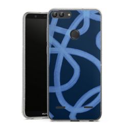 Carry Case Hülle Transparent/glitter ohne Band