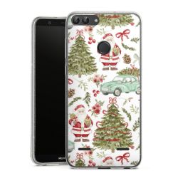 Carry Case Hülle Transparent/glitter ohne Band