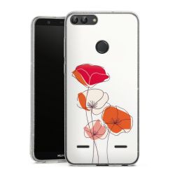 Carry Case Hülle Transparent/glitter ohne Band