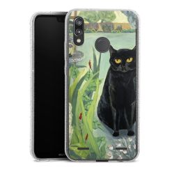 Carry Case Hülle Transparent/glitter ohne Band