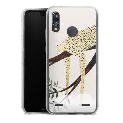 Carry Case Hülle Transparent/glitter ohne Band