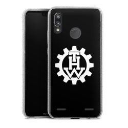 Carry Case Hülle Transparent/glitter ohne Band