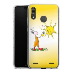 Carry Case Hülle Transparent/glitter ohne Band