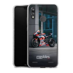 Carry Case Hülle Transparent/glitter ohne Band