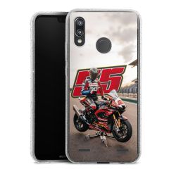 Carry Case Hülle Transparent/glitter ohne Band