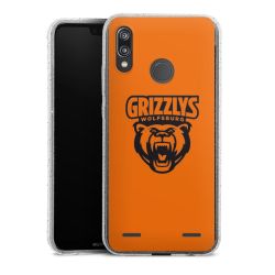 Carry Case Hülle Transparent/glitter ohne Band