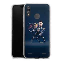 Carry Case Hülle Transparent/glitter ohne Band