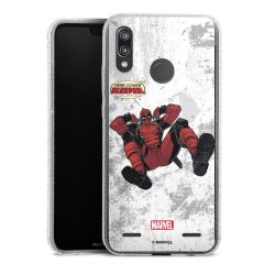 Carry Case Hülle Transparent/glitter ohne Band