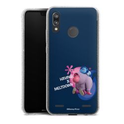 Carry Case Hülle Transparent/glitter ohne Band