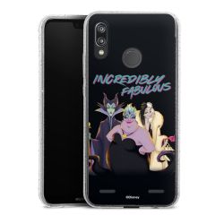 Carry Case Hülle Transparent/glitter ohne Band