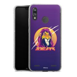 Carry Case Hülle Transparent/glitter ohne Band