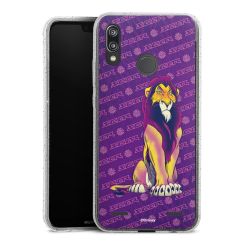 Carry Case Hülle Transparent/glitter ohne Band