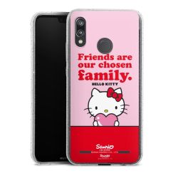 Carry Case Hülle Transparent/glitter ohne Band