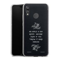 Carry Case Hülle Transparent/glitter ohne Band