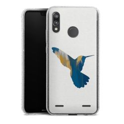 Carry Case Hülle Transparent/glitter ohne Band