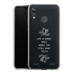 Carry Case Hülle Transparent/glitter ohne Band