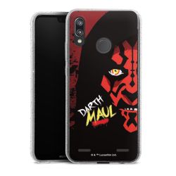 Carry Case Hülle Transparent/glitter ohne Band