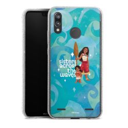 Carry Case Hülle Transparent/glitter ohne Band