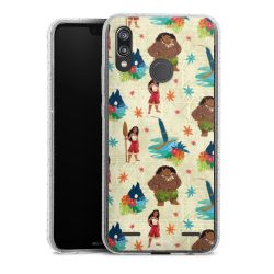 Carry Case Hülle Transparent/glitter ohne Band