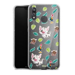 Carry Case Hülle Transparent/glitter ohne Band