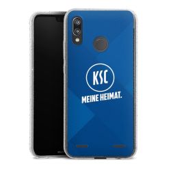 Carry Case Hülle Transparent/glitter ohne Band