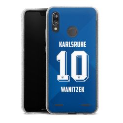 Carry Case Hülle Transparent/glitter ohne Band