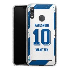 Carry Case Hülle Transparent/glitter ohne Band