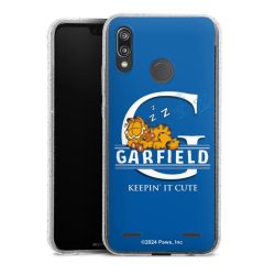 Carry Case Hülle Transparent/glitter ohne Band