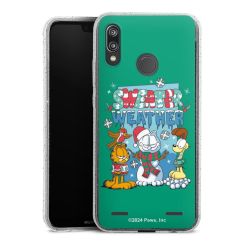 Carry Case Hülle Transparent/glitter ohne Band