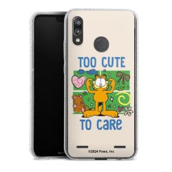 Carry Case Hülle Transparent/glitter ohne Band