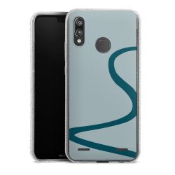 Carry Case Hülle Transparent/glitter ohne Band